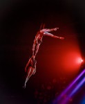 10º Aniversario Festival Internacional del Circo Elefante de Oro Anna - cintas aéreas - Rusia